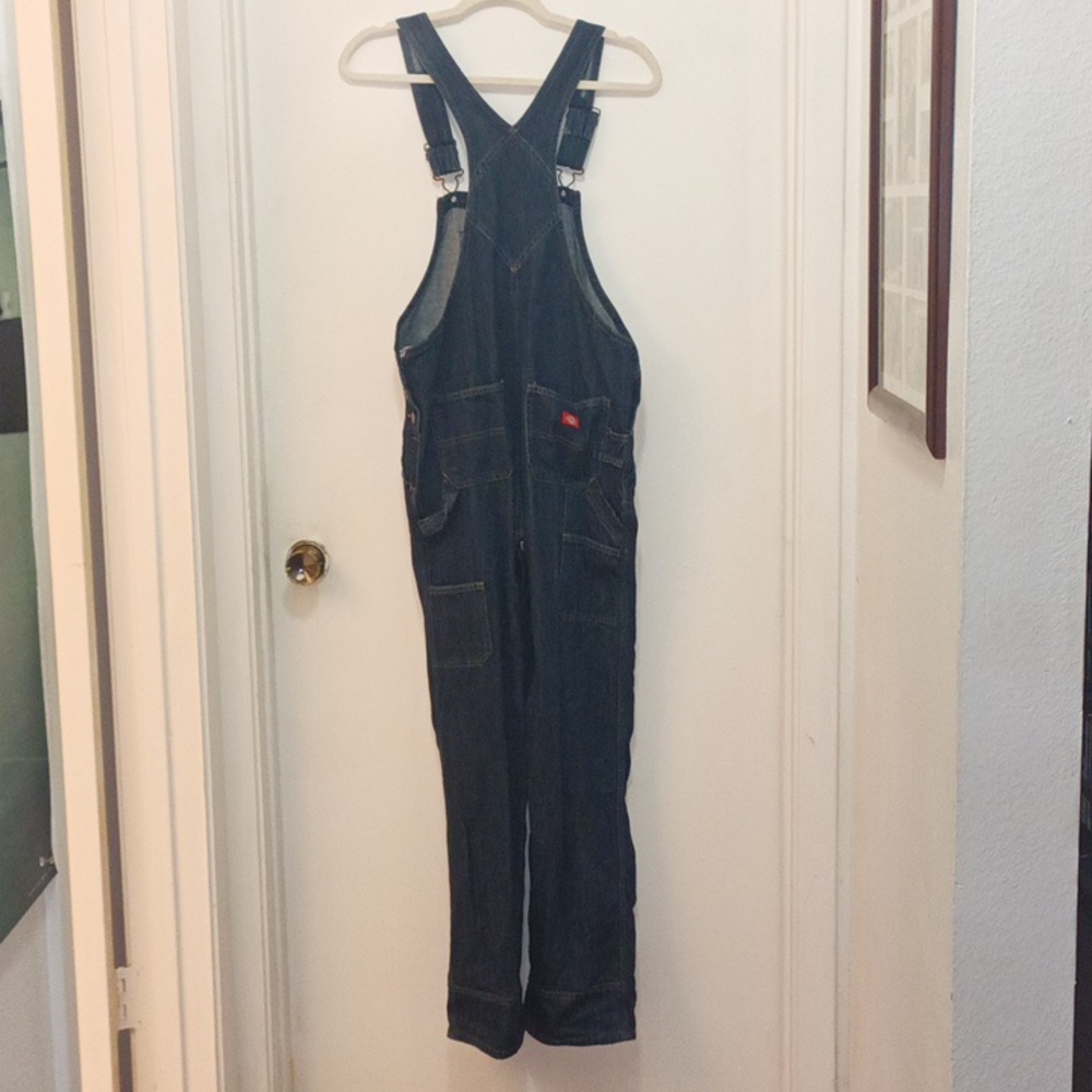 Dickies Red Tag Blue Denim Overalls. - Picture 6 of 10